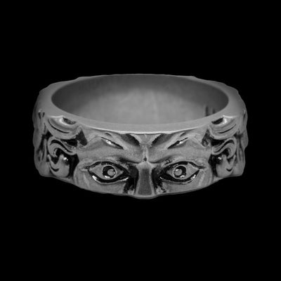 'Eyes of David' Ring - Silver
