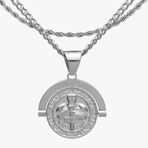 Deus Vult Double Sided Pendant