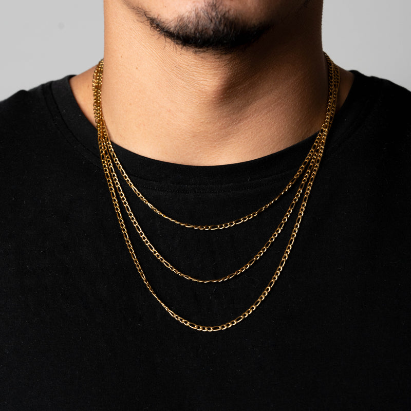 FIGARO CHAIN - GOLD ( 3MM )