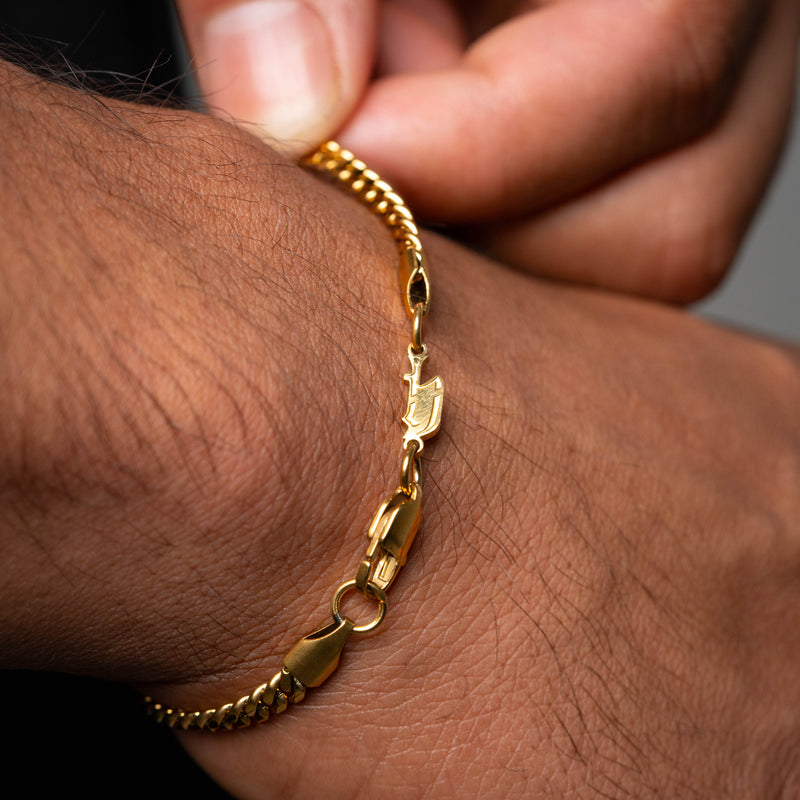 4MM CUBAN BRACELET