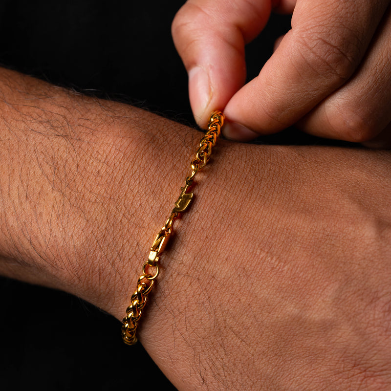 5MM WHEAT BRACELET