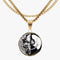 Death Smile Memento Mori Coin Pendant