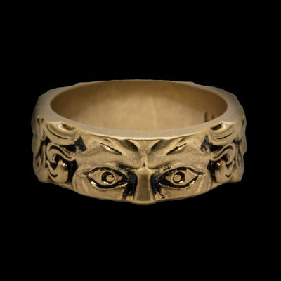 'Eyes of David' Ring - Gold