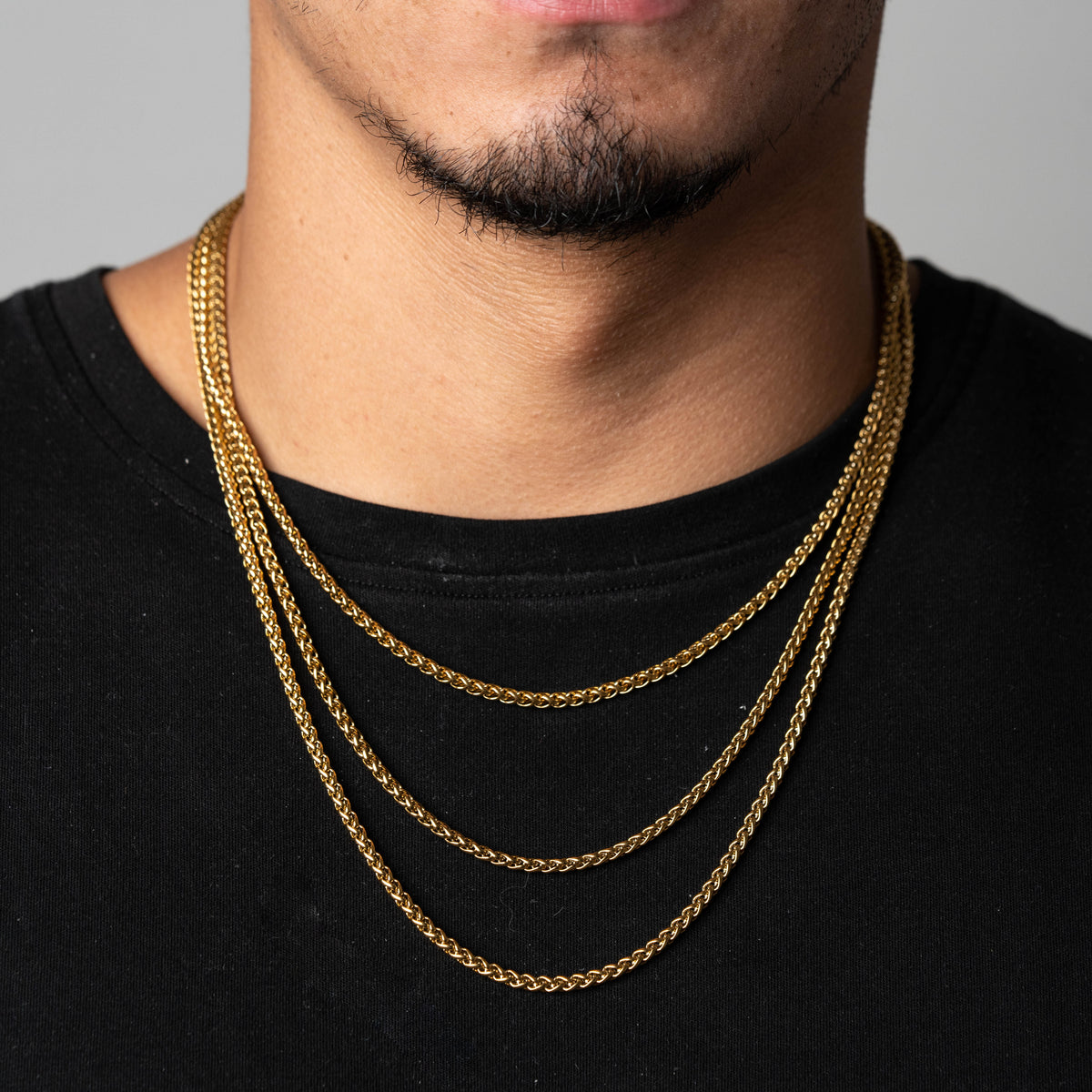 3MM WHEAT CHAIN-Humbler