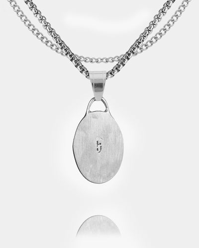 Memento Mori Skull Coin Pendant