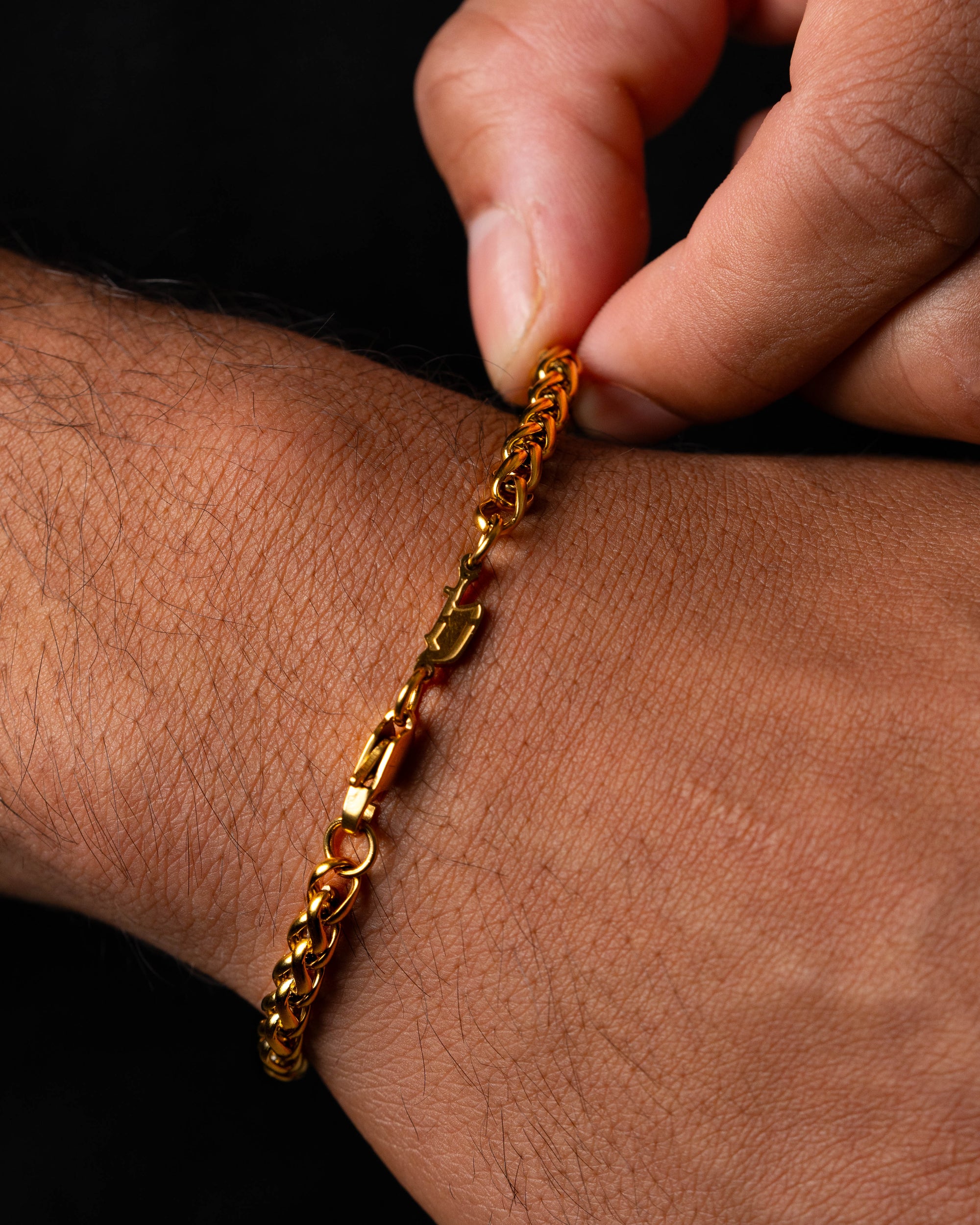 5MM WHEAT BRACELET-Humbler