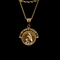 Hercules vs. Achelous - Double Sided Pendant ( Gold ) - HumblerCo