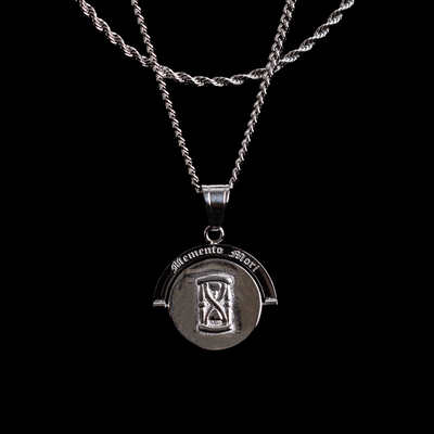 Memento Mori Double Sided Pendant