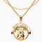 Hercules vs. Achelous Double Sided Pendant