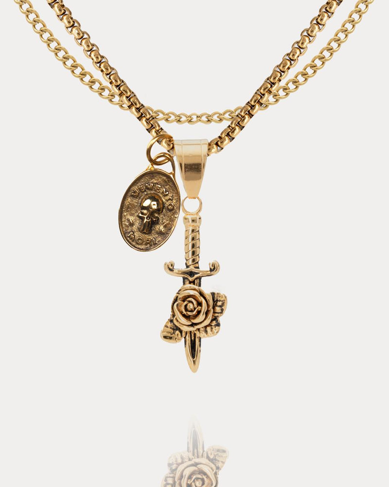 Symbols of Memorial Pendant Set