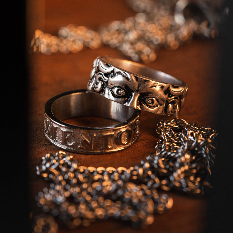 'Memento Mori' Ring - Silver