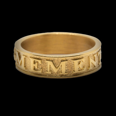 'Memento Mori' Ring - Gold