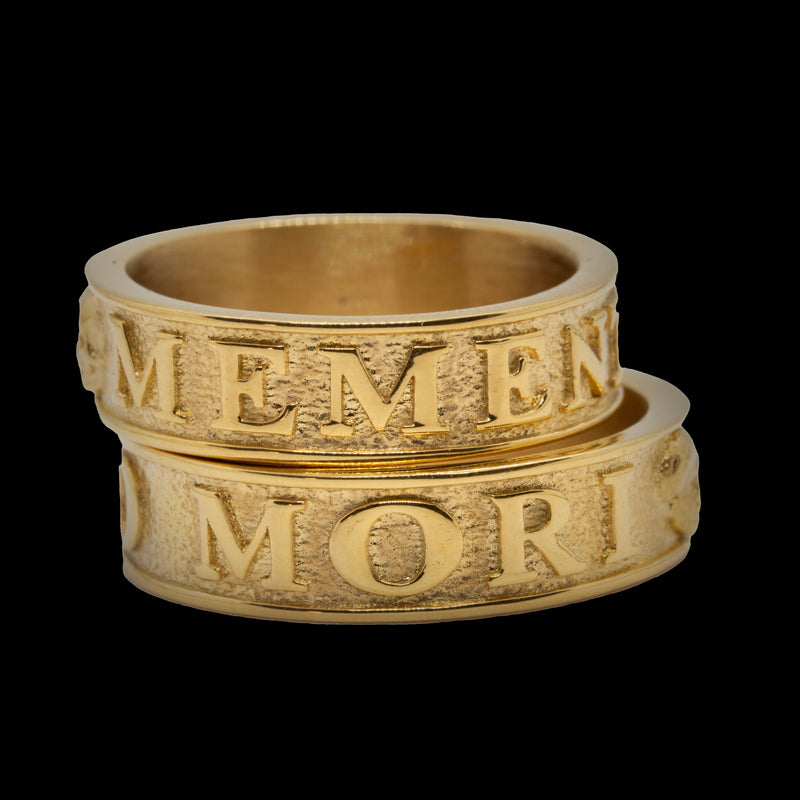 'Memento Mori' Ring - Gold