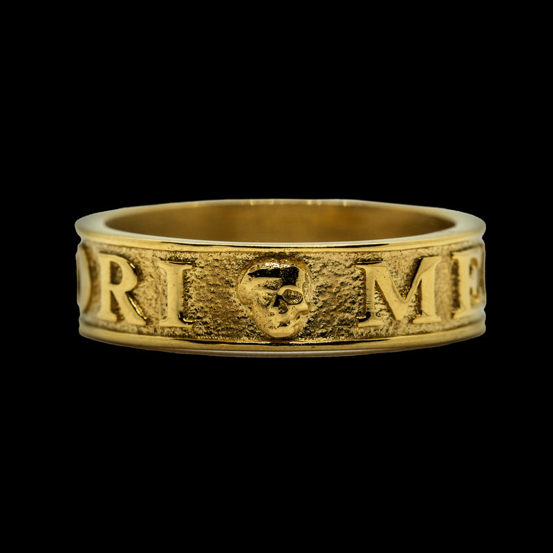 Memento Mori' Ring - Gold - HumblerCo