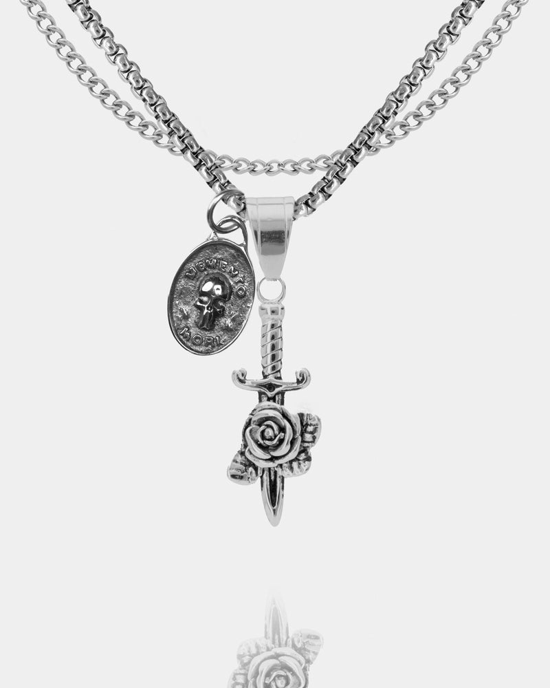 Symbols of Memorial Pendant Set