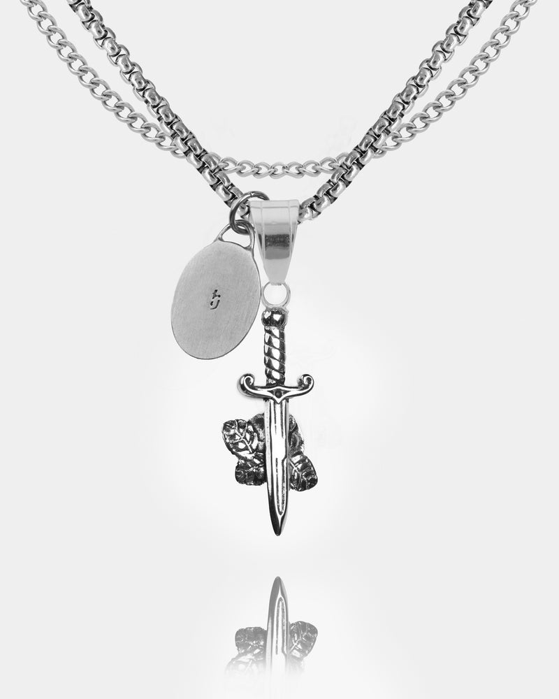 Symbols of Memorial Pendant Set