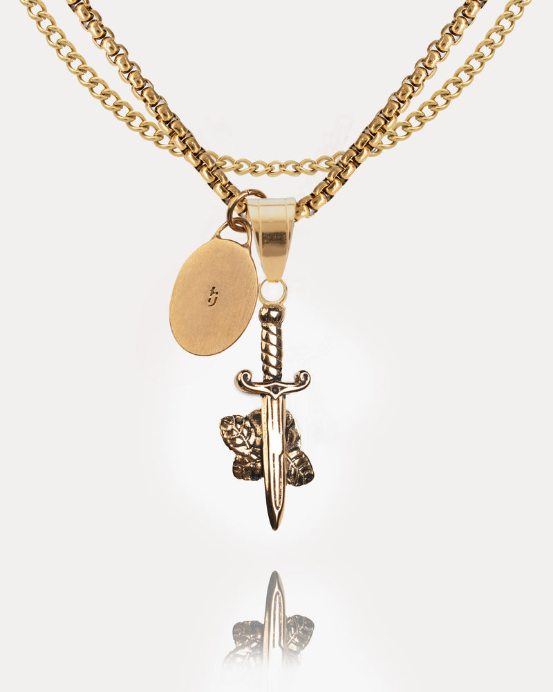 Symbols of Memorial Pendant Set