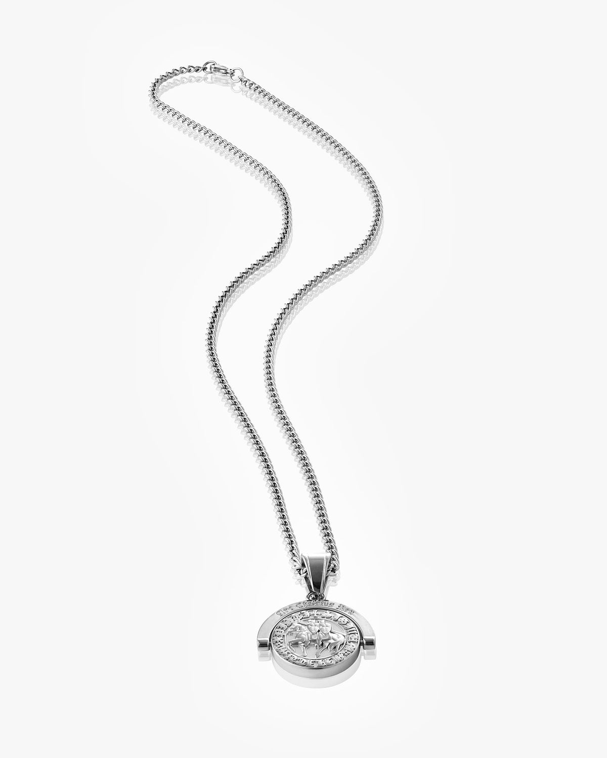 Ave Christus Rex Double Sided Pendant-Humbler