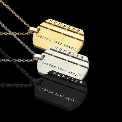 Benutzerdefinierter Humbler Dogtag