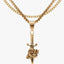 Daggered Rose Pendant