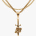 Daggered Rose Pendant