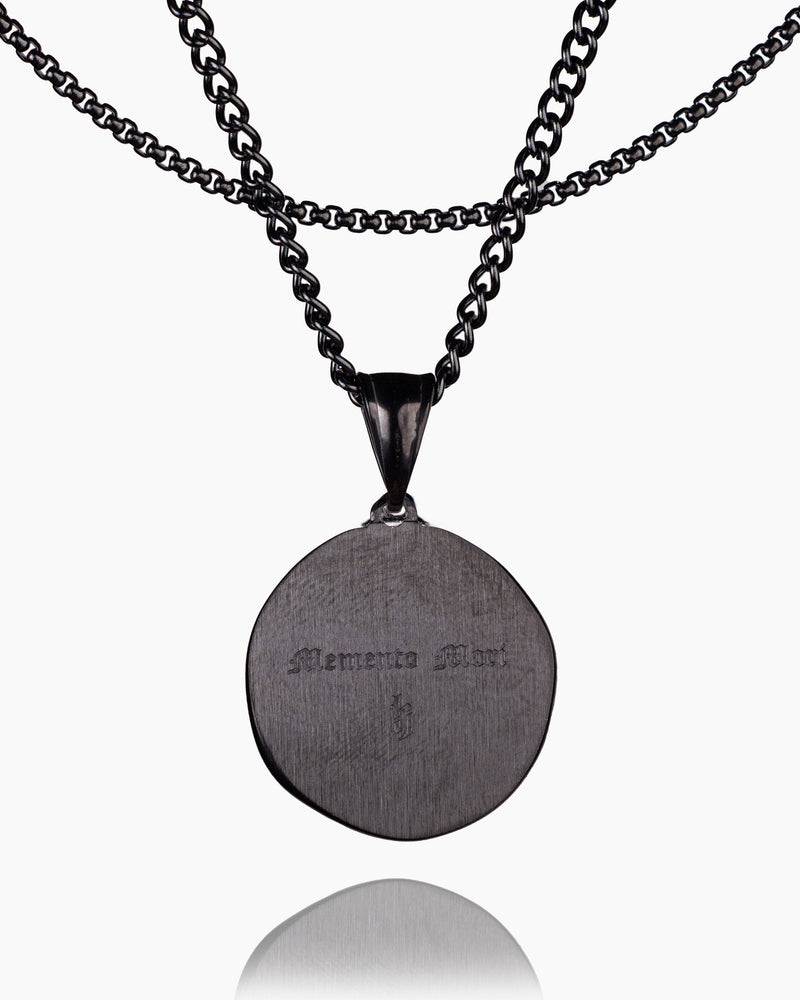 Death Smile Memento Mori Coin Pendant-Humbler