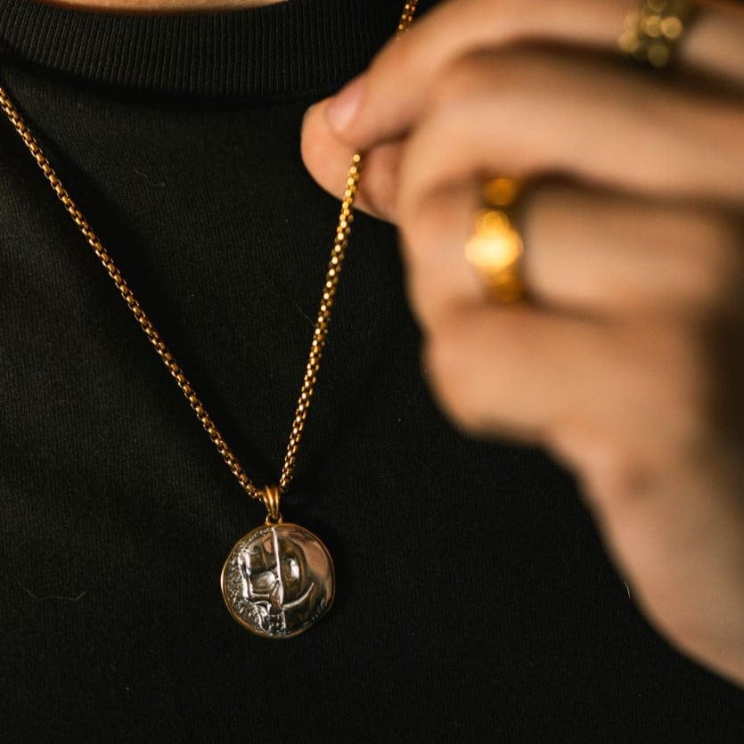 Death Smile Memento Mori Coin Pendant-Humbler