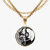 Death Smile Memento Mori Coin Pendant