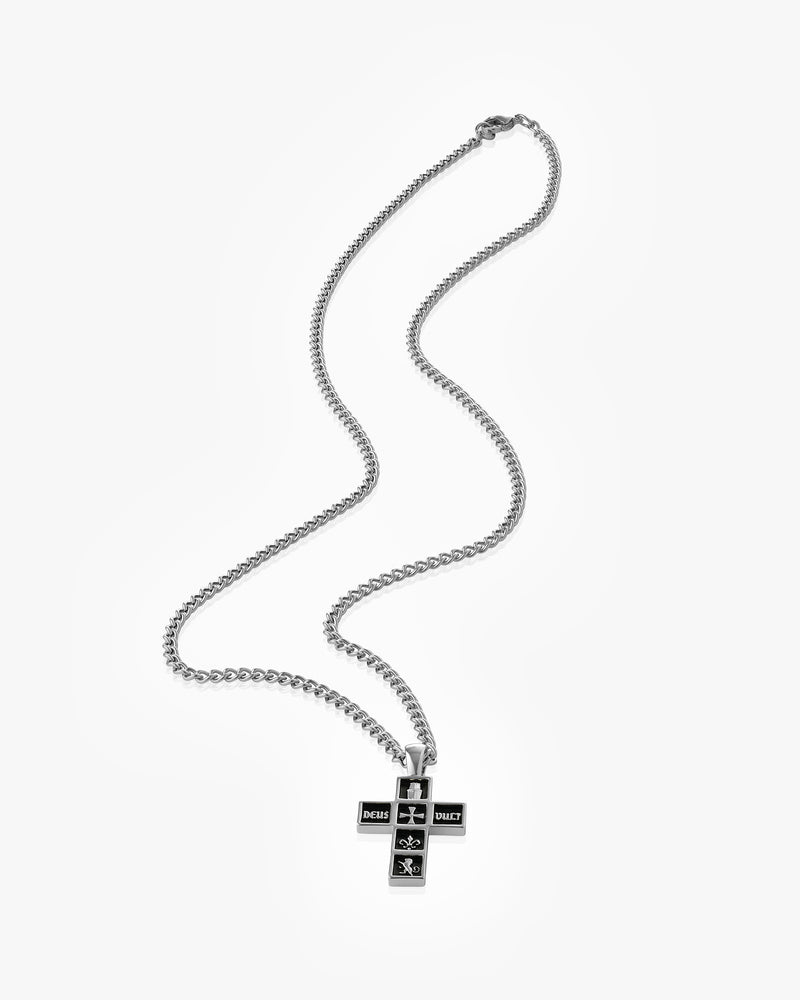 Deus Vult Cross Pendant