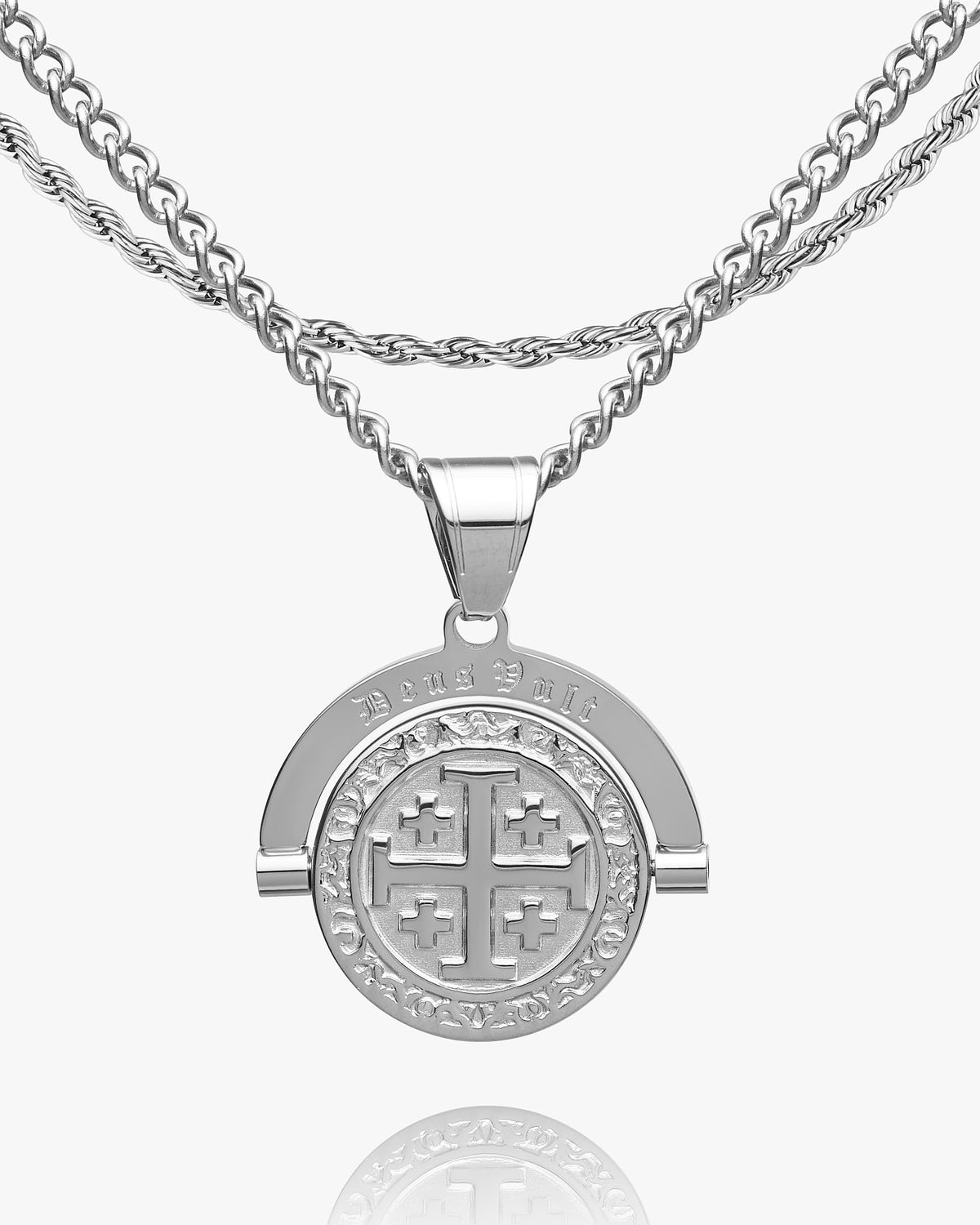Deus Vult Double Sided Pendant-Humbler