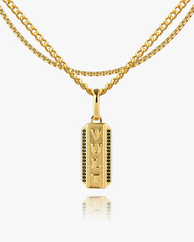 Deus Vult Micro Tag Pendant