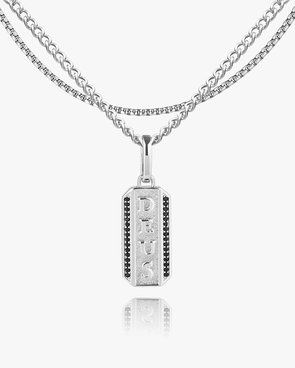 Deus Vult Micro Tag Pendant