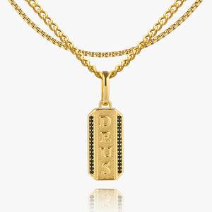Deus Vult Micro Tag Pendant