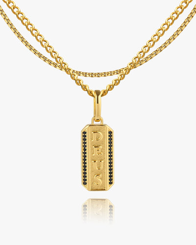Deus Vult Micro Tag Pendant