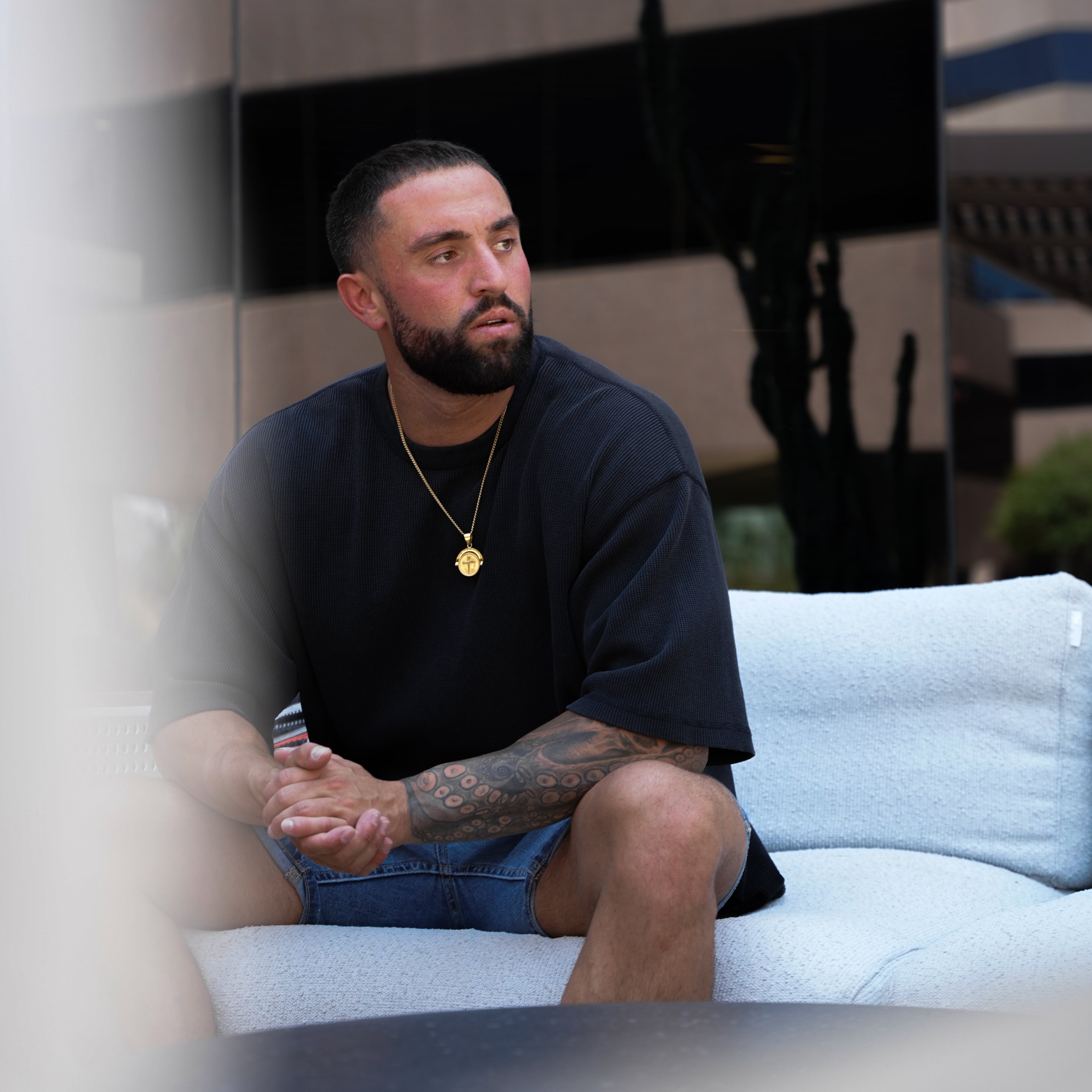 Hard Work & God's Work Double Sided Pendant-Humbler