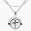 Hard Work & God's Work Double Sided Pendant