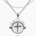 Hard Work & God's Work Double Sided Pendant