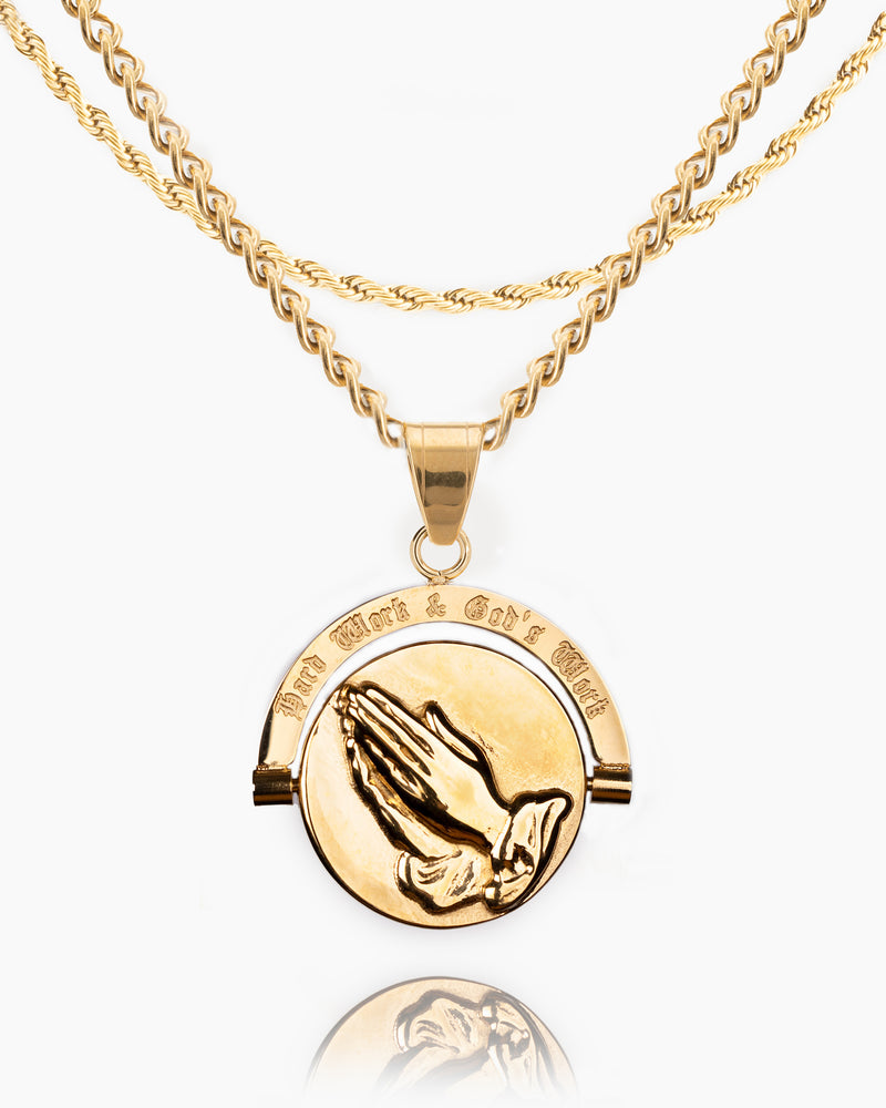 Lion's Prayer Double Sided Pendant-Humbler