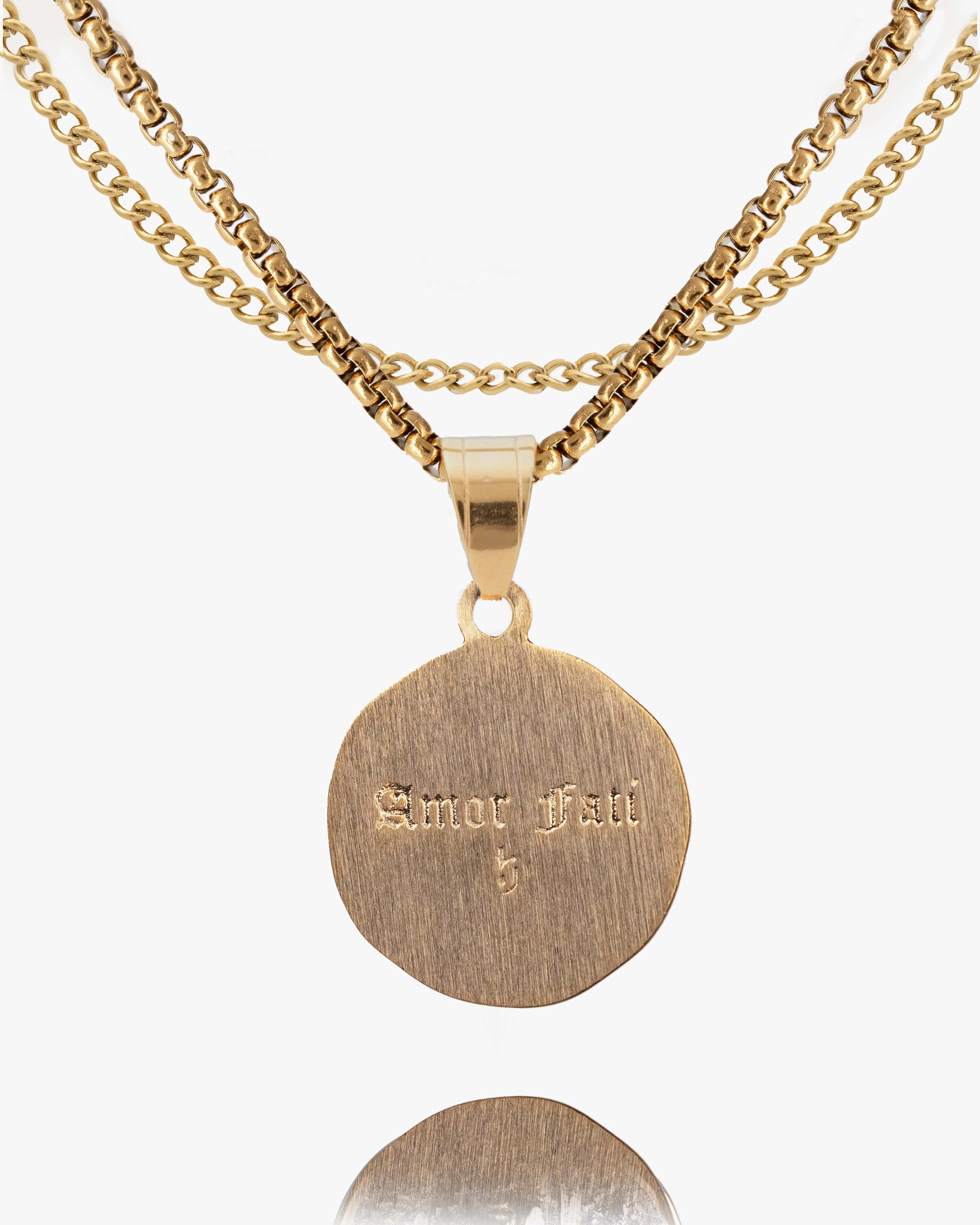 コ*ユ様 【超お得！】 MEMORIAL COIN NECKLACE 【MASU Marcus Aurelius Memento Mori Coin Pendant - Humbler
