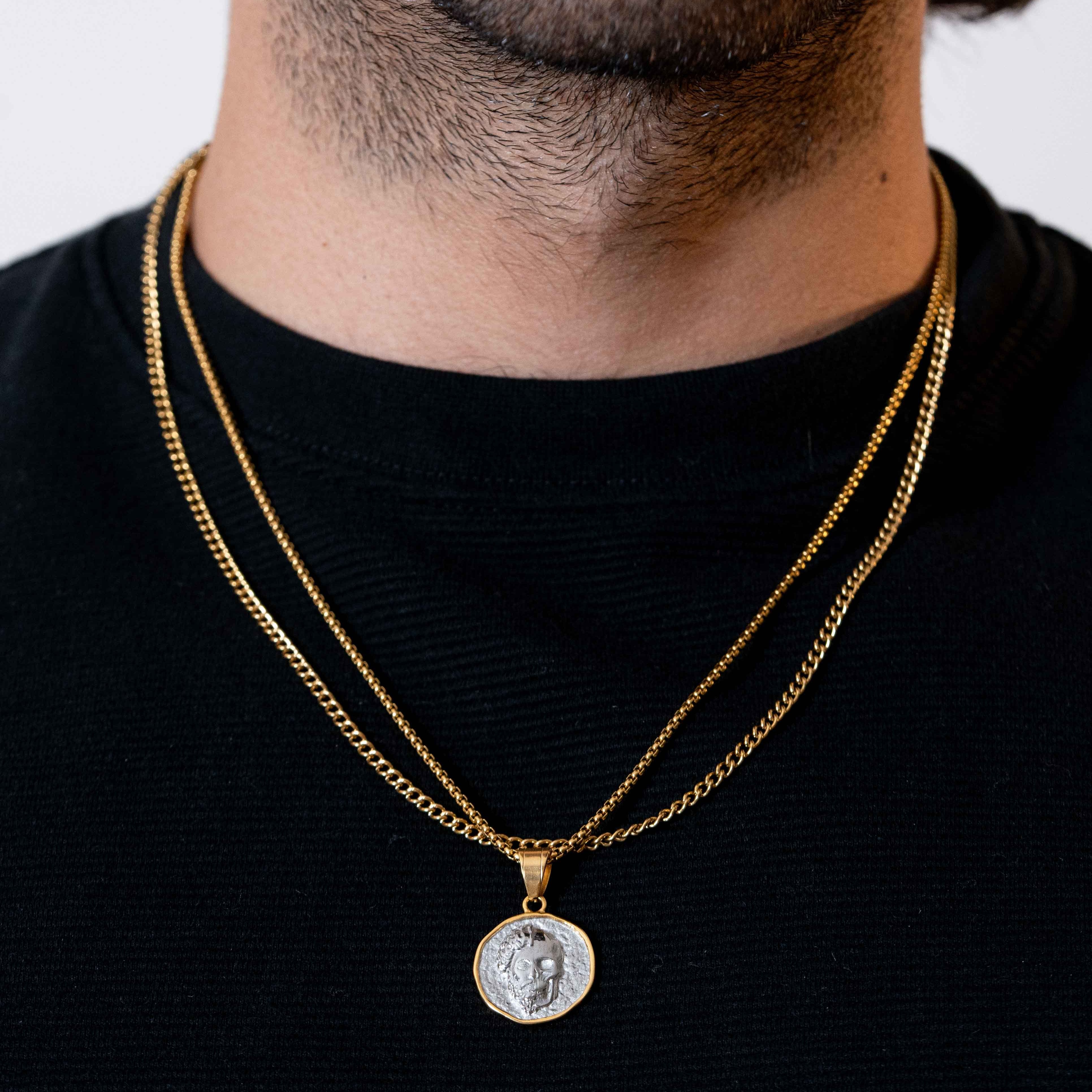 Marcus Aurelius Memento Mori Coin Pendant-Humbler
