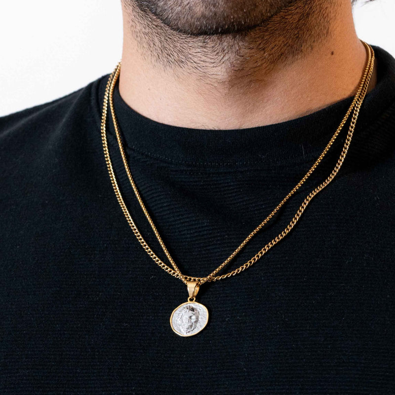 Marcus Aurelius Memento Mori Coin Pendant-Humbler