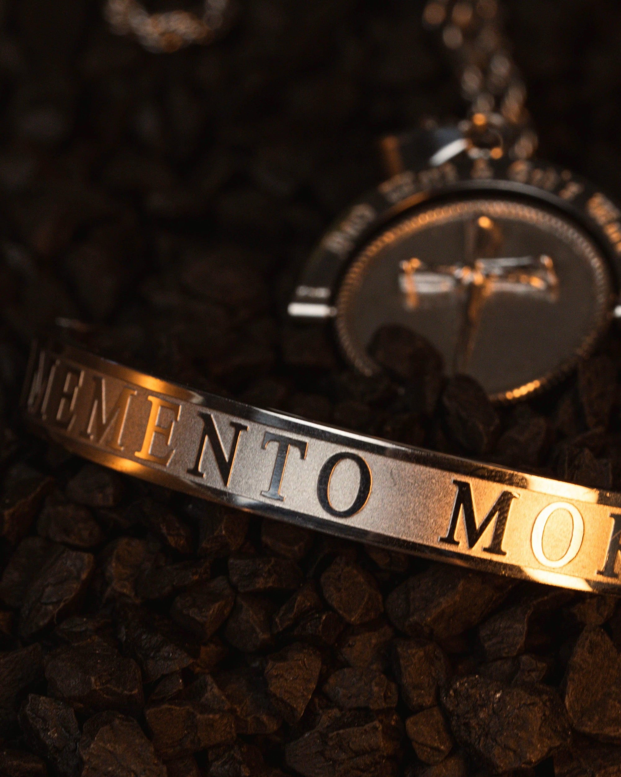 Memento Mori Silver Bracelet - Humbler