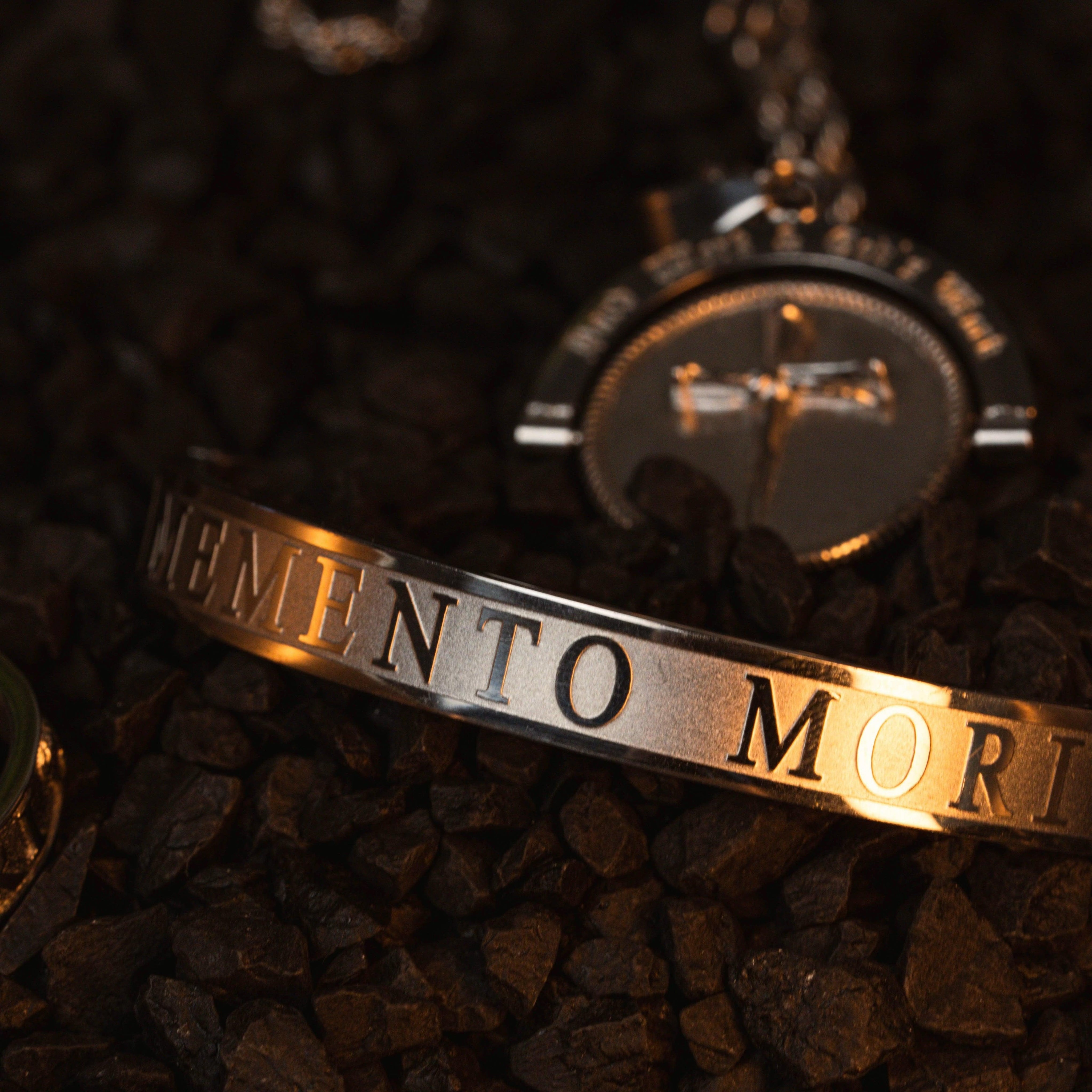 Memento Mori Silver Bracelet - Humbler Memento Mori Silver Bracelet - Humbler