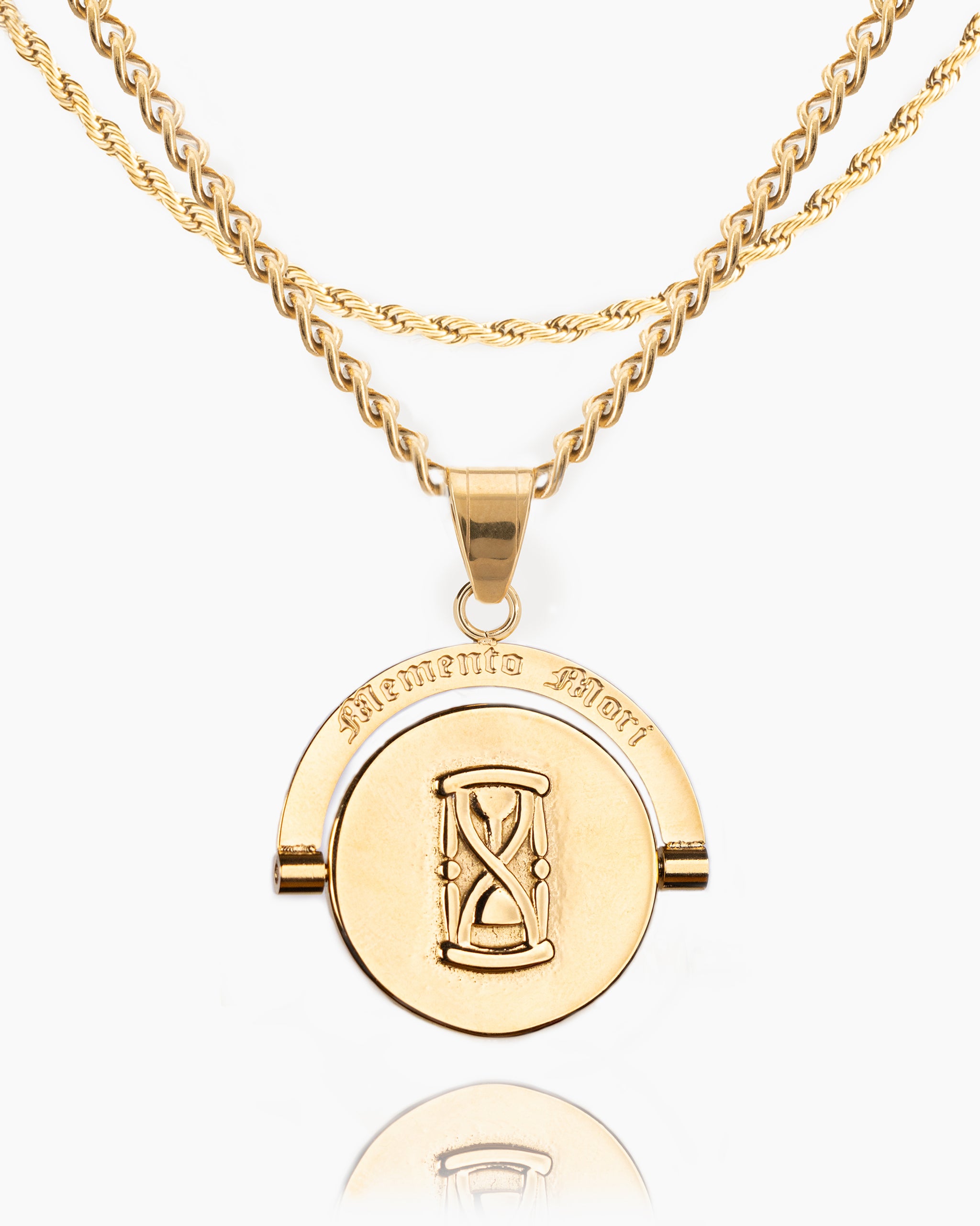 Memento Mori Double Sided Pendant-Humbler