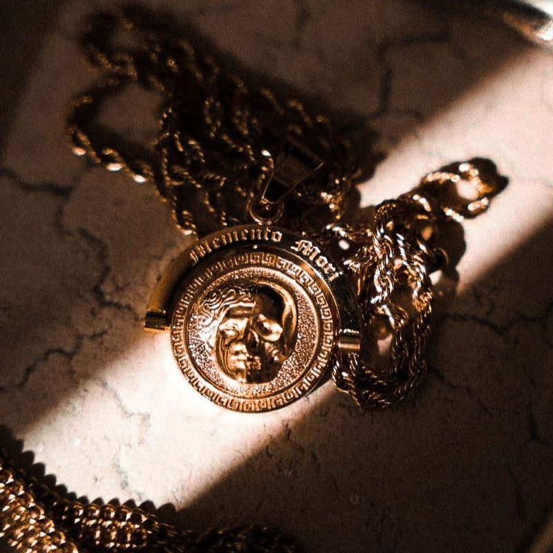 Memento Mori Double Sided Pendant-Humbler