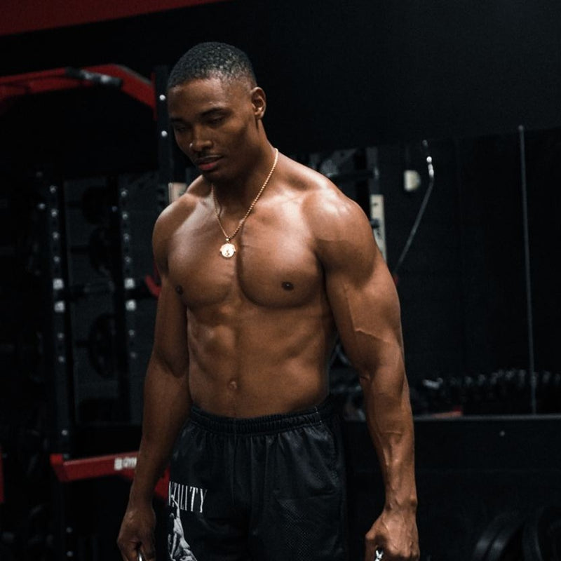 Trident Conquer From Within Double Sided Pendant-Humbler