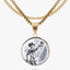 Perseus vs. Medusa Coin Pendant