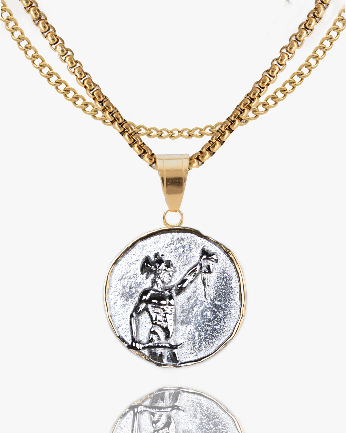 Perseus vs. Medusa Coin Pendant-Humbler