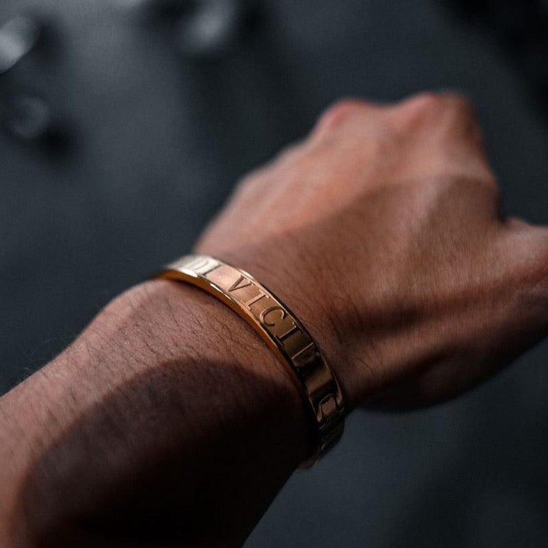 'Veni Vidi Vici' Bracelet ( Gold ) - HumblerCo