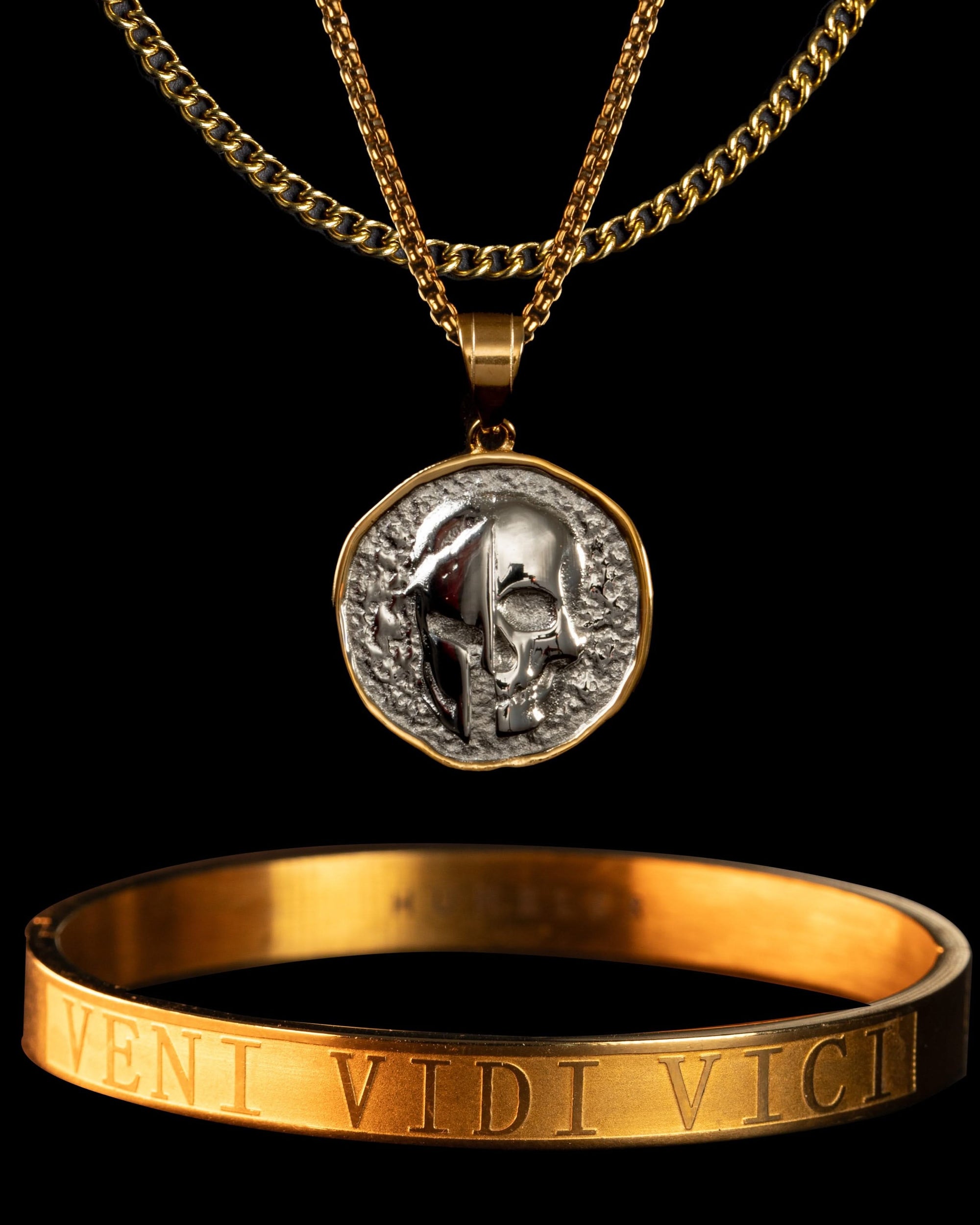 Spartan Skull Veni Vidi Vici Set-Humbler